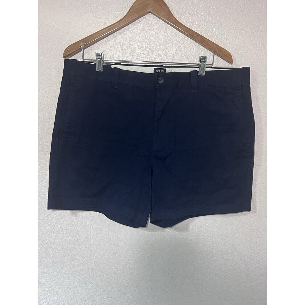 J Crew Chino Shorts Navy Blue Women Size 36 New Classic Timeless Preppy Capsule